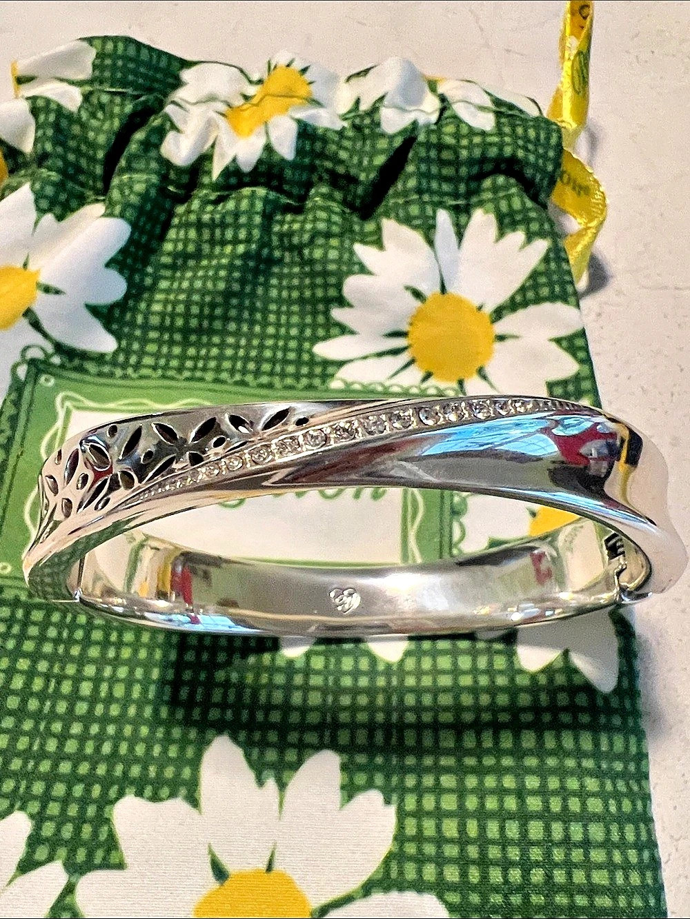 Brighton Silver-Tone Openwork Bracelet